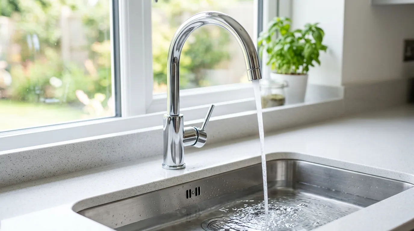 Local Plumbing Master Pros same day plumber fixing a faucet in Wheaton, MN